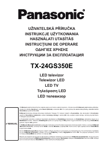 Használati útmutató Panasonic TX-24GS350E LCD-televízió