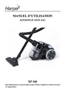 Mode d’emploi Harper XP160 Aspirateur