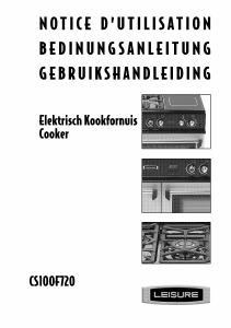Bruksanvisning Leisure CS100F720X Spis