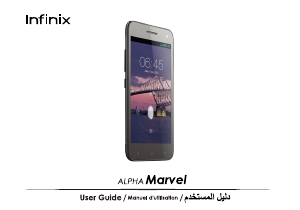 Handleiding Infinix Alpha Marvel Mobiele telefoon