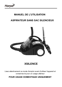 Manual Harper XSILENCE Vacuum Cleaner