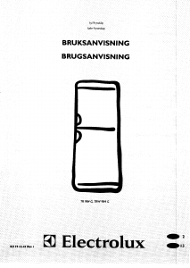 Bruksanvisning Electrolux TRW984G Kyl-frys