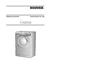 Manual Hoover OPH 716DF-80 Washing Machine