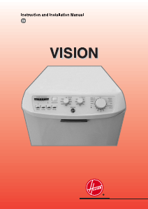Manual Hoover HTV 611-16 Washing Machine
