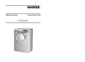 Manual Hoover OPHS 612-80 Washing Machine