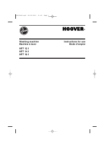 Mode d’emploi Hoover HF7 16 IFR Lave-linge