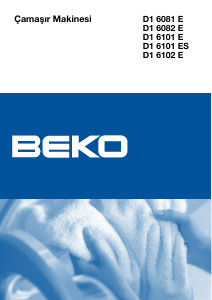 Kullanım kılavuzu BEKO D1 6082 E Çamaşır makinesi
