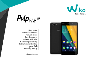 Manual Wiko Pulp Fab 4G Telefone celular