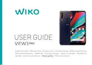 Mode d’emploi Wiko View 3 Pro Téléphone portable