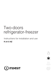 Manual Indesit R 24 S NZ Fridge-Freezer