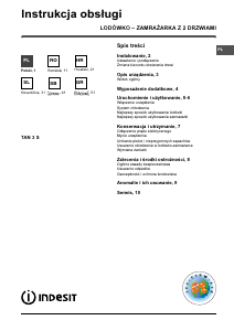 Instrukcja Indesit TAN 3 S Lodówko-zamrażarka