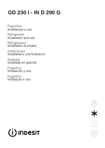 Bedienungsanleitung Indesit GD 230I/1 INDES. Kühl-gefrierkombination