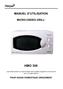 Mode d’emploi Harper HMO300 Micro-onde