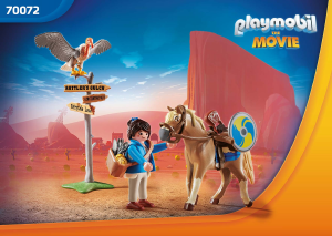 Handleiding Playmobil set 70072 The Movie Marla met paard