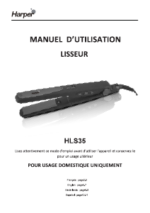 Manual Harper HLS35 Hair Straightener