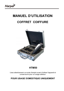 Manual de uso Harper HTM50 Cortapelos