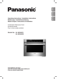 Manual Panasonic HL-MX465S Microwave