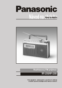 Návod Panasonic RF-U300 Rádio