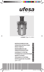 Manual Ufesa LC5025 Storcator