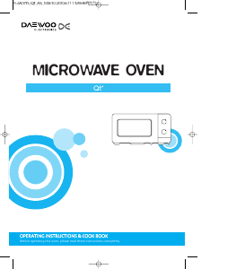 Manual Daewoo QT1 Microwave