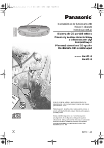 Manual de uso Panasonic RX-ES23 Set de estéreo