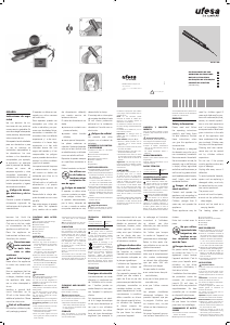 Manual de uso Ufesa PP5134 Plancha de pelo