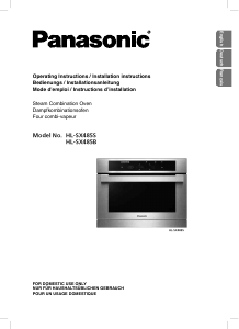 Bedienungsanleitung Panasonic HL-SX485S Backofen