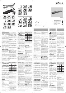 كتيب جهاز فرد الشعر PP5139 Ufesa