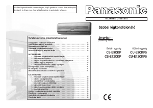 Használati útmutató Panasonic CS-E9CKP Légkondicionáló berendezés