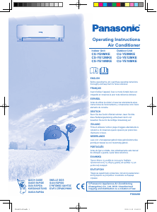 Manual de uso Panasonic CS-YE9MKE Aire acondicionado