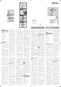 Mode d’emploi Ufesa EX4935 Presse-agrumes