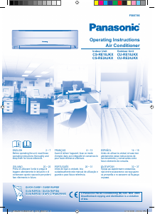 Manual Panasonic CS-RE18JKX Ar condicionado