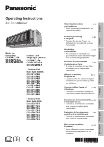 Manual de uso Panasonic CS-E12QD3EAW Aire acondicionado