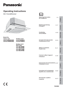 Bedienungsanleitung Panasonic CS-E18RB4EAW Klimagerät