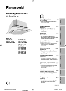 Handleiding Panasonic CS-E9PB4EA Airconditioner