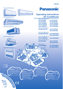 Manuale Panasonic CS-E9GKDW Condizionatore d’aria