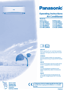 Manual Panasonic CS-QE12MKE Air Conditioner