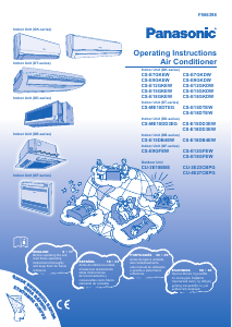 Manual Panasonic CS-E12GKEW Air Conditioner