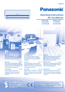 Manuale Panasonic CS-UE12JKE Condizionatore d’aria