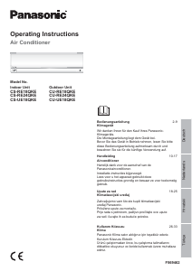 Bedienungsanleitung Panasonic CS-UE18QKE Klimagerät