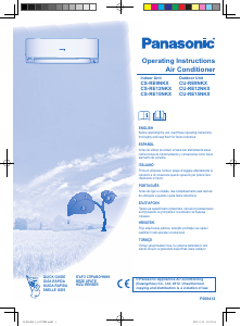 Manual de uso Panasonic CS-RE9NKX Aire acondicionado