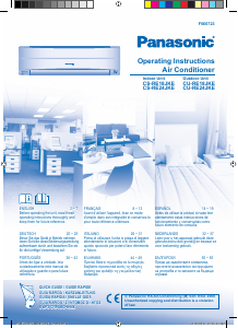 Mode d’emploi Panasonic CS-RE24JKE Climatiseur