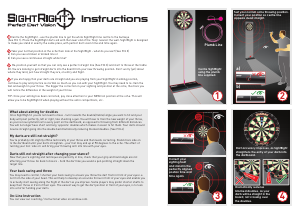 Handleiding Winmau SightRight Dartboard