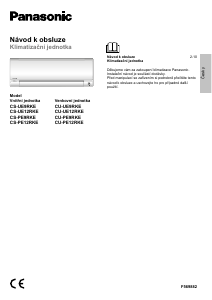 Manuál Panasonic CS-UE9RKE Klimatizace