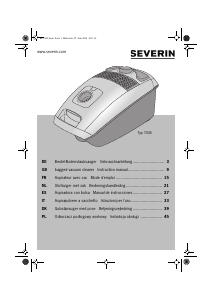 Mode d’emploi Severin BC 7045 Aspirateur