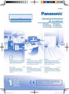 Manual Panasonic CS-PW12GKX Air Conditioner