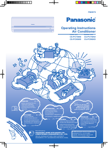 كتيب جهاز تكييف هواء CS-PC7GKD باناسونيك