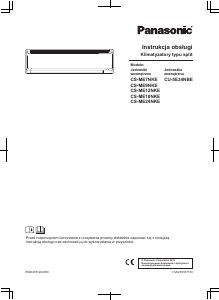 Instrukcja Panasonic CU-5E34NBE Klimatyzator