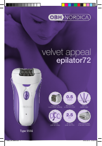 Manual OBH Nordica 5556 Velvet Appeal Epilator