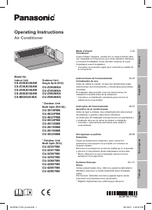 Mode d’emploi Panasonic CS-MZ20UD3EA Climatiseur